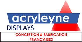 Acryleyne Displays - Fabrication française